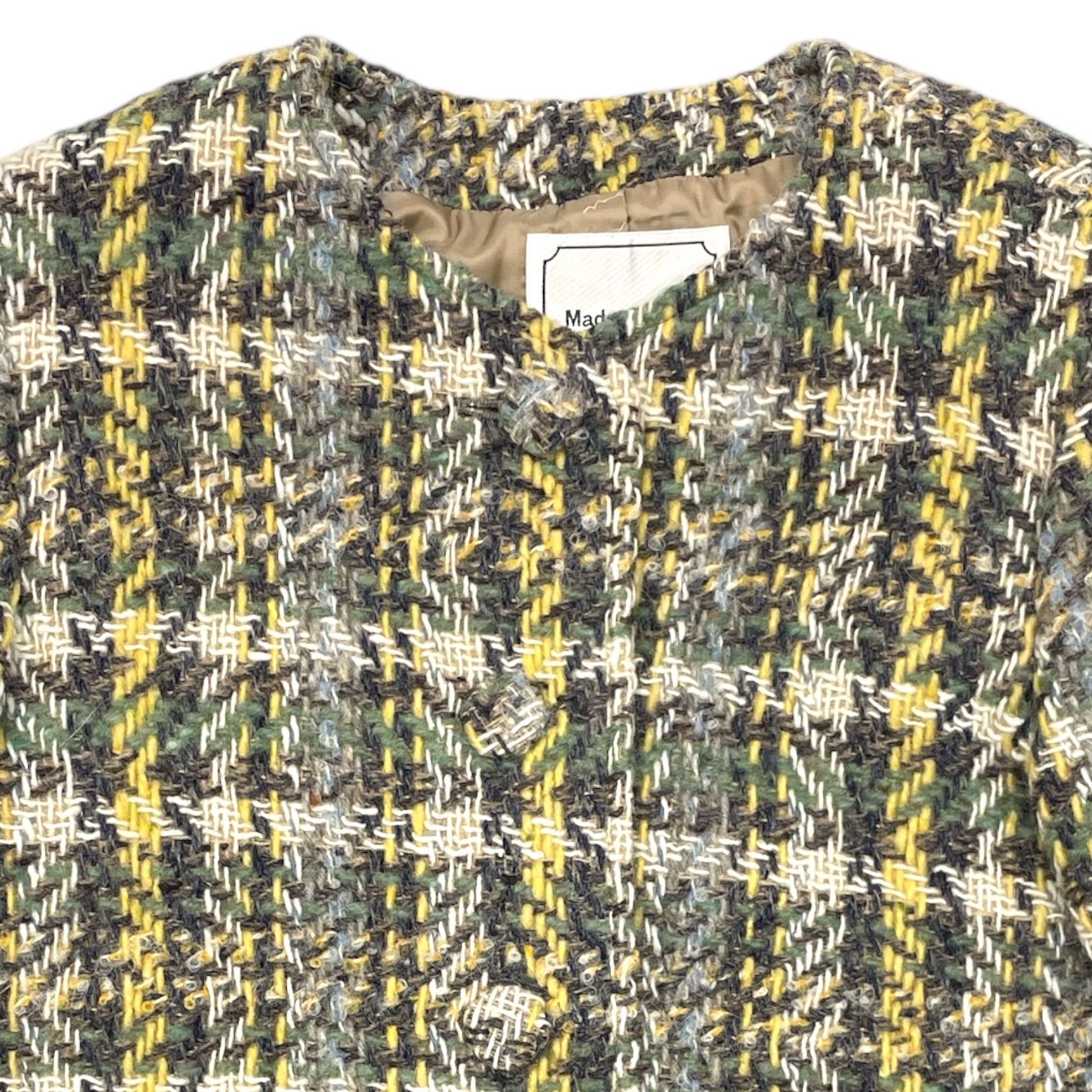 Mademoiselle NON NON マドモアゼルノンノン ツイードチェック