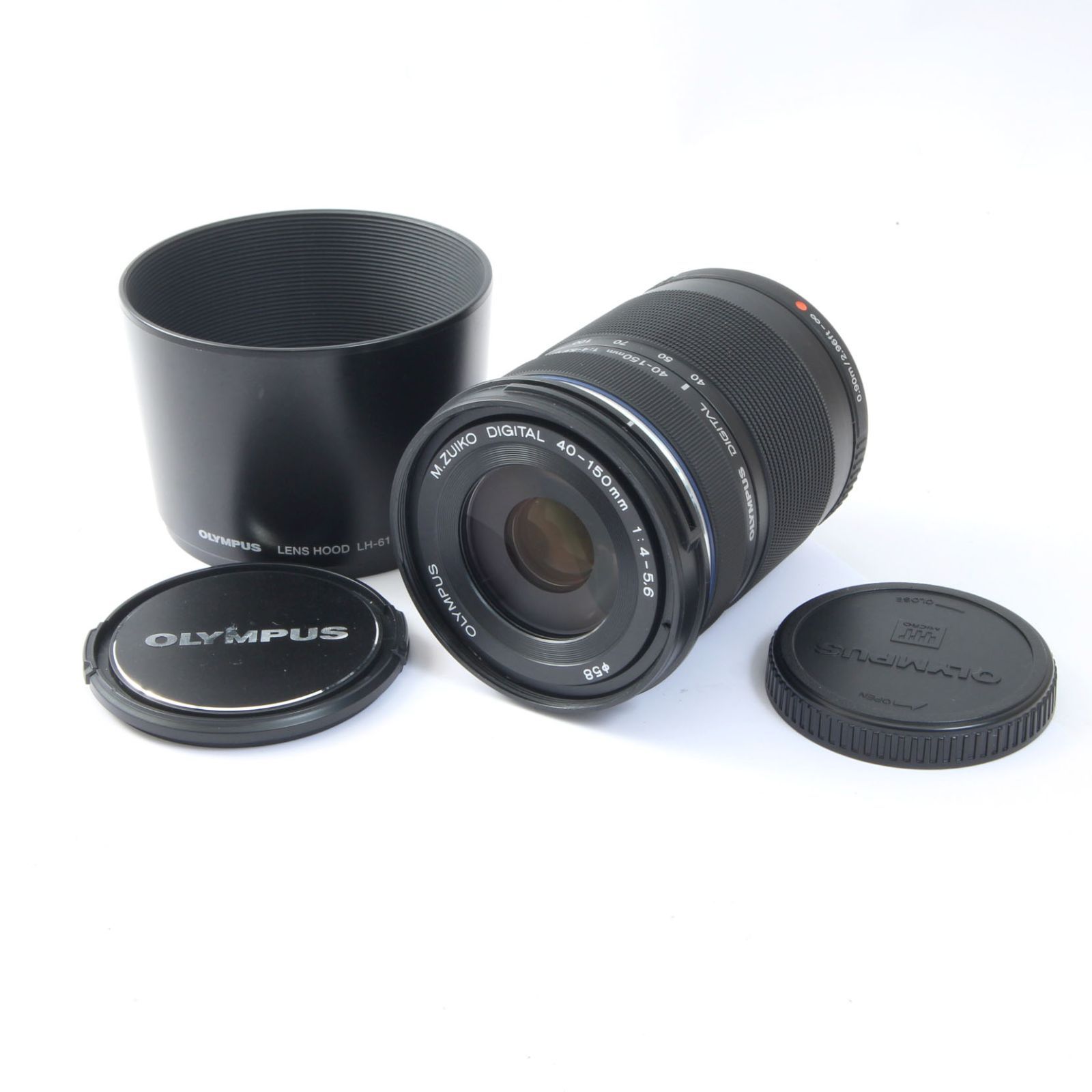 OLYMPUS オリンパス M.ZUIKO DIGITAL 40-150mm F4-5.6 R ED MSC ブラック