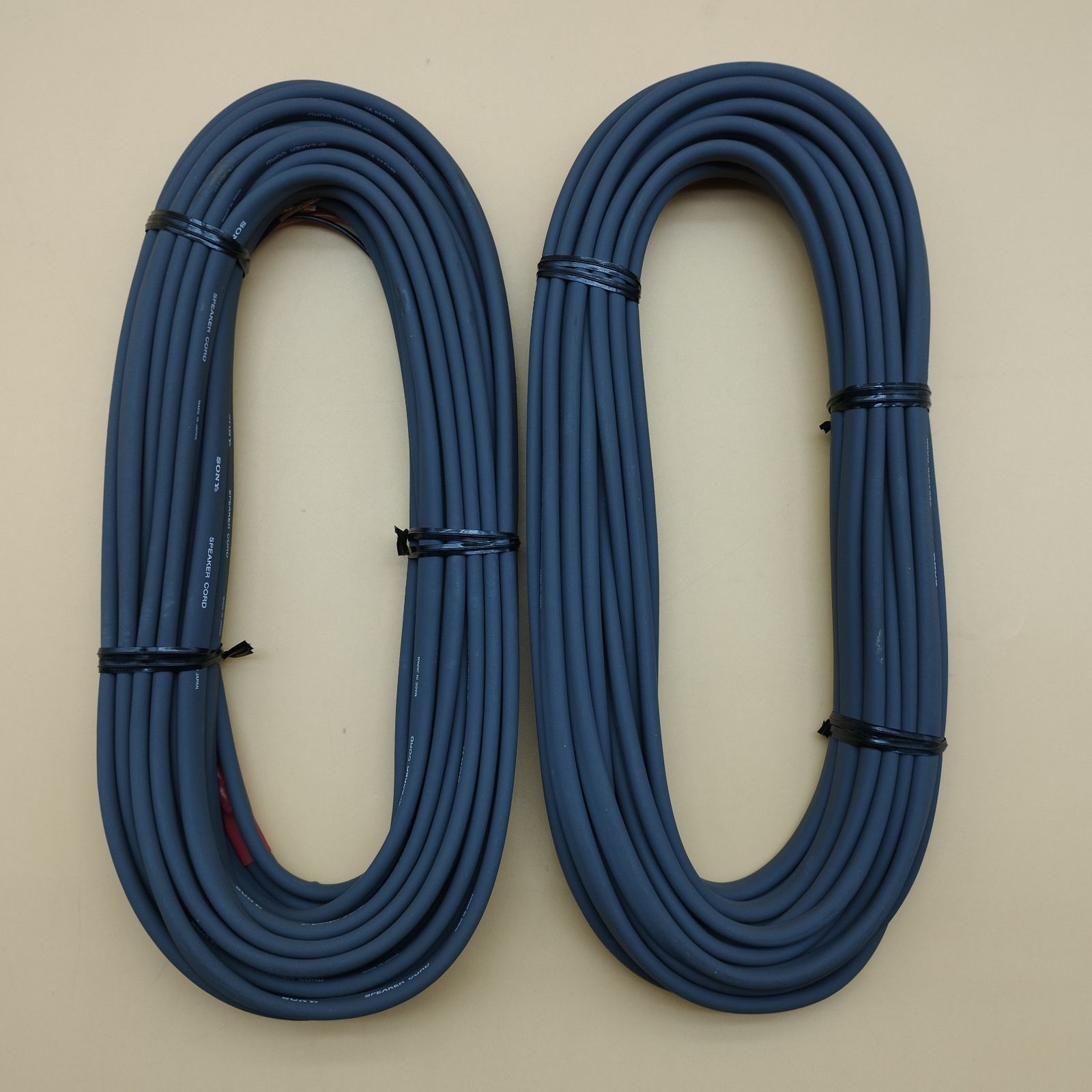 D10016 SONY ソニー RK-10S スピーカーケーブル 10メートル 2本