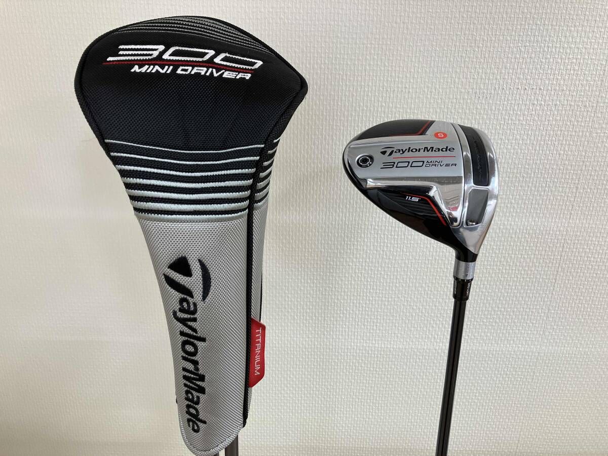 TaylorMade 300 MINI DRIVER ブラック ドライバー FLEX S テーラーメイド