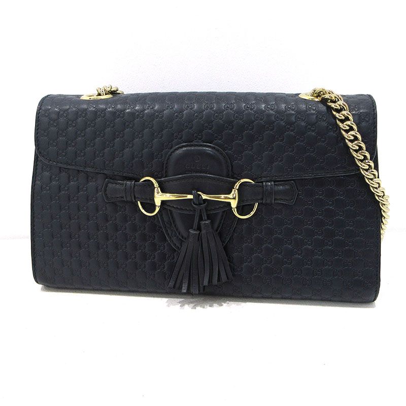 三重本店】 中古 GUCCI | グッチ チェーンショルダーバッグ エミリー