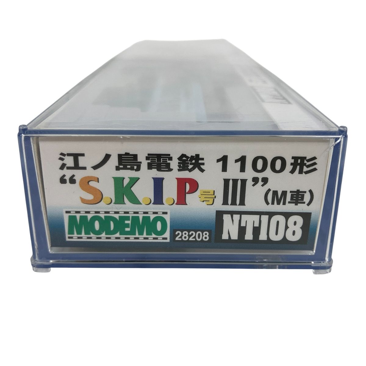  MODEMO 28208 NT 108 江ノ島電鉄 1100形 S K I P号 III M車 Nゲージ 鉄道模型