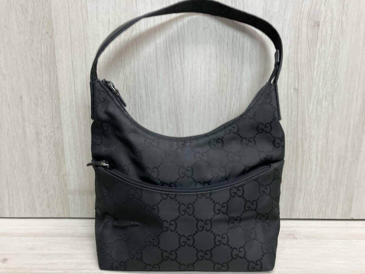 GUCCI GG柄 105649 ワンショルダーバッグ ブラック