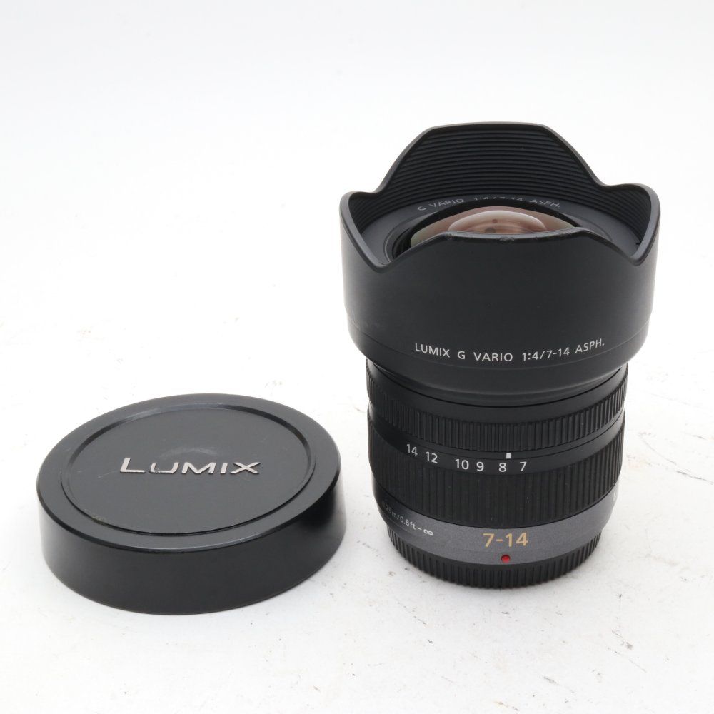パナソニック Panasonic Panasonic マイクロフォーサーズ用 7-14mm F4.0 広角ズーム G VARIO ASPH. H-F007014