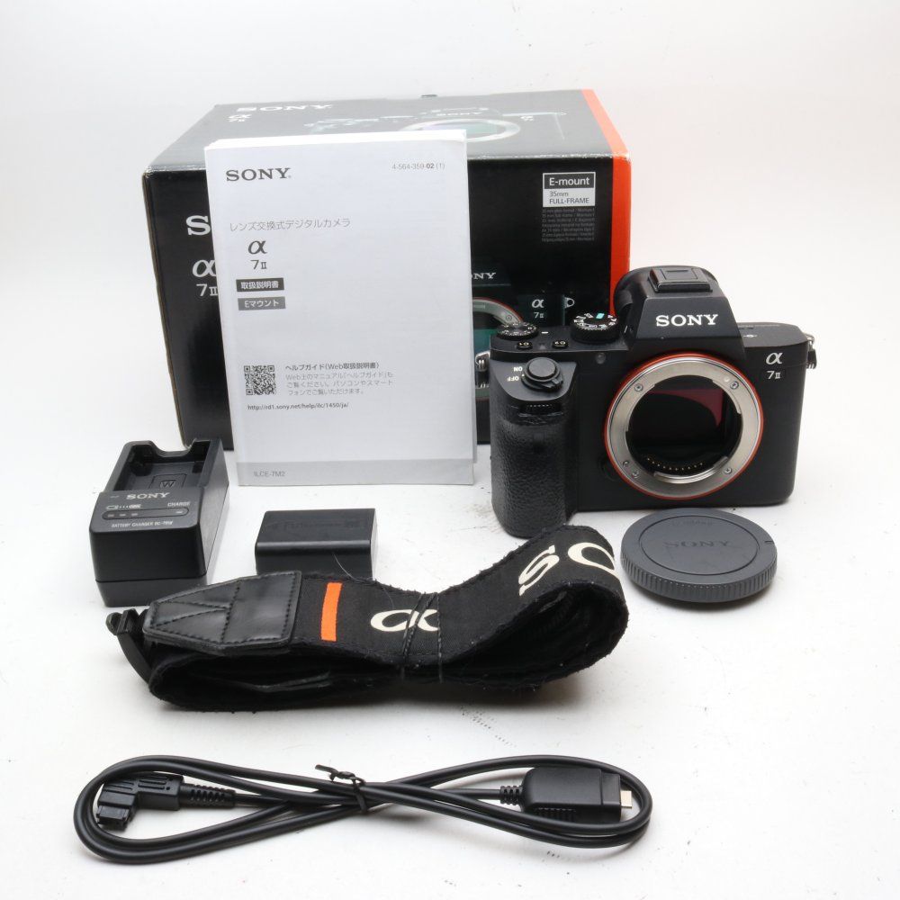 SONY(ソニー) フルサイズ ミラーレス一眼カメラ α7II ボディ(レンズ
