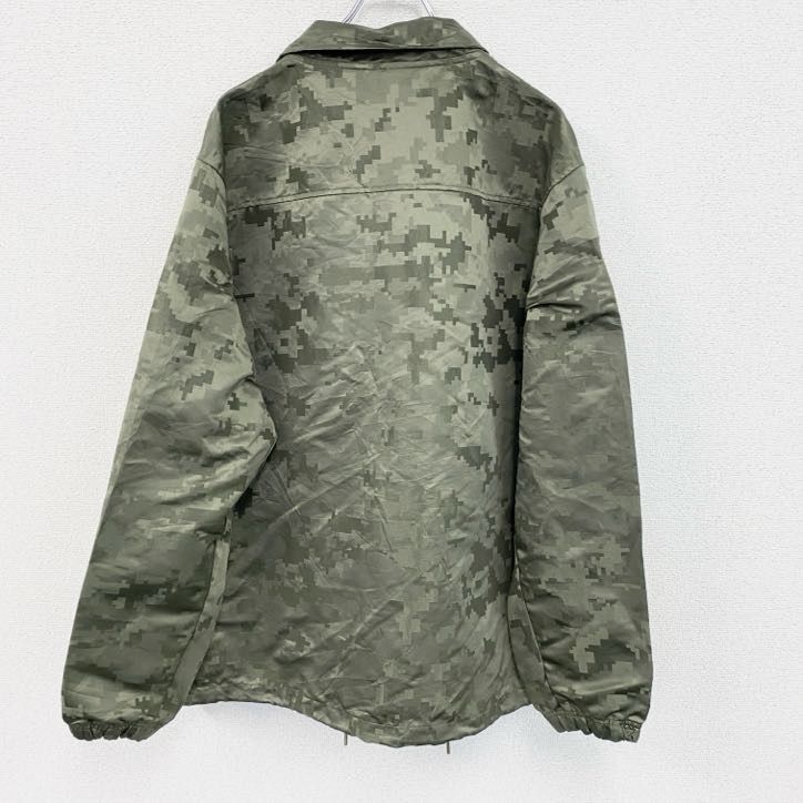 古着 NIKE ナイキ コーチジャケット デジカモ カーキ 2XLサイズ