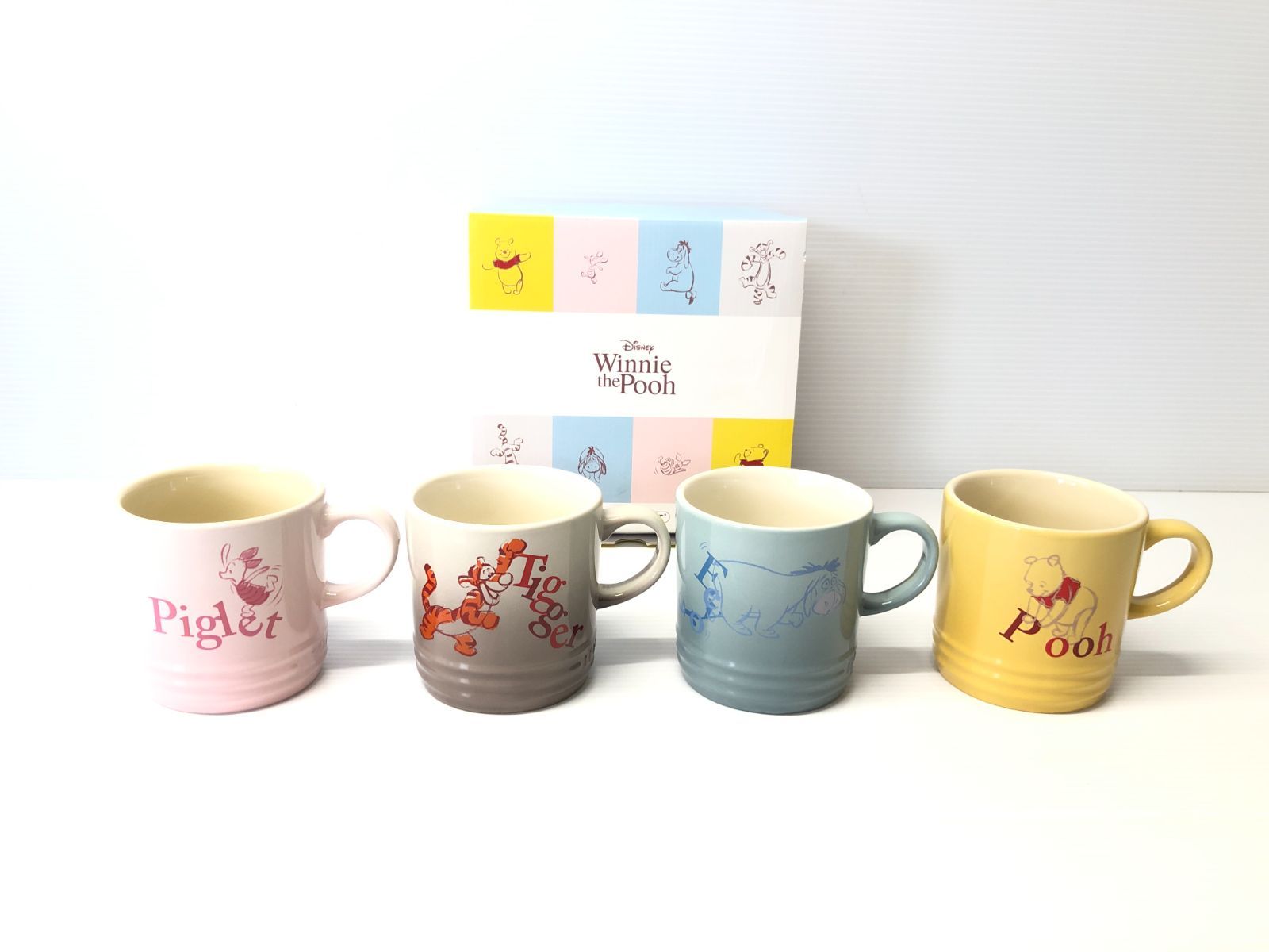 Le Creuset くまのプーさん ティガー ピグレット イーヨー マグカップ 食器 ディズニー
