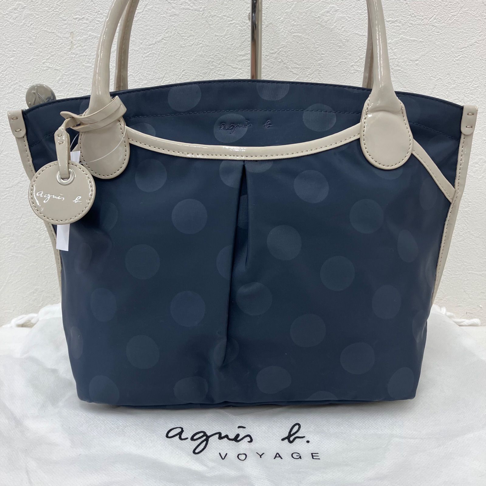 6042 agnes b. VOYAGE アニエスベー ボヤージュ トートバッグ 