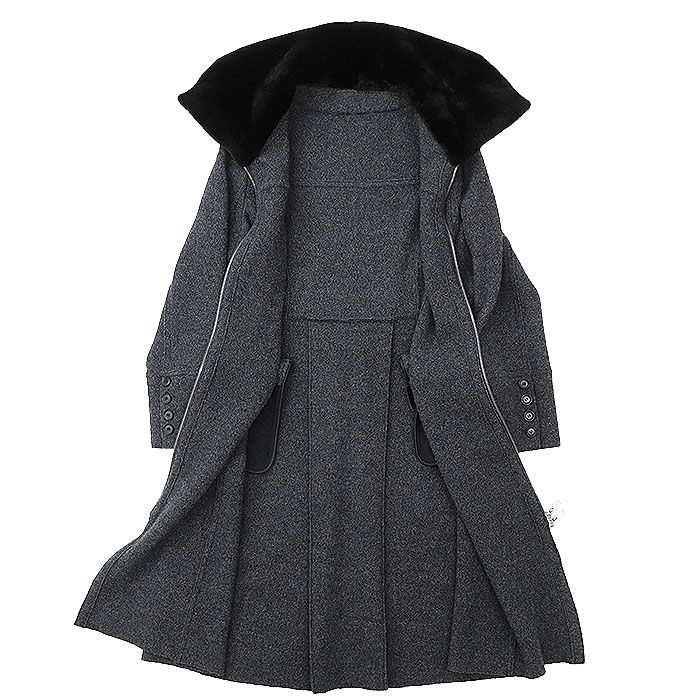 美品　FOXEY フォクシー　カシミヤ100% ヌートリア　コート 近年美品 定価63万円 FOXEY フォクシー カシミヤ100% コート - メルカリ