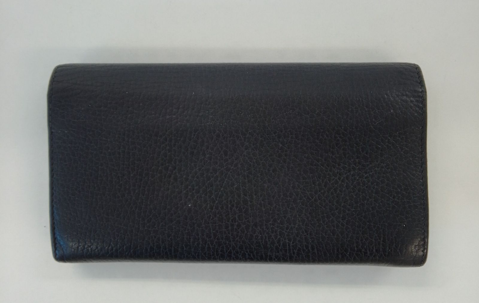 APR 12 グッチ インターロッキングG フラップ長財布 ゴールド金具