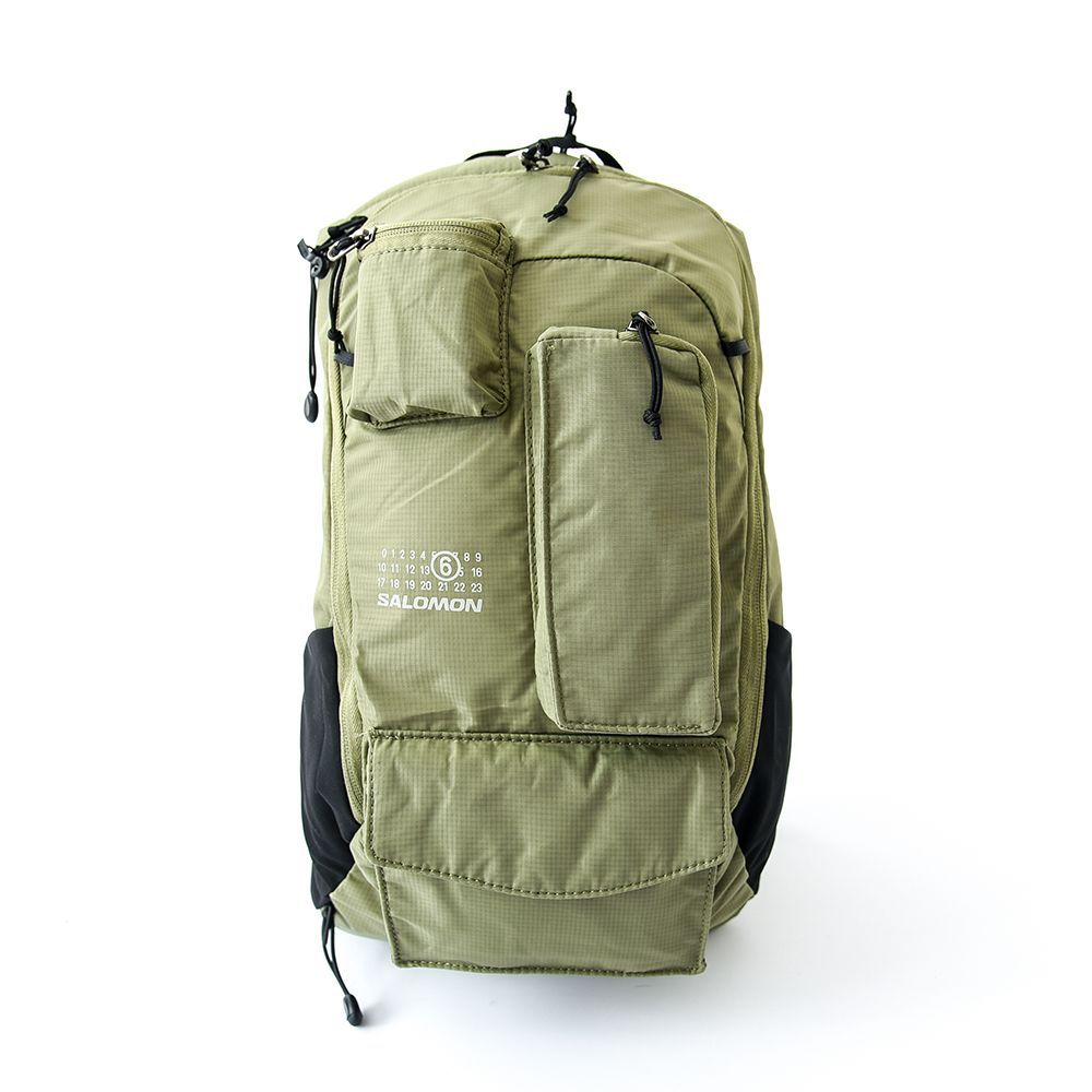 MM6 Maison Margiela エムエム メゾンマルジェラ バックパック リュック 24AW リュックサック TRAIL BLAZER P7107 メンズレディース コラボ Numeric ナイロン Trailblazer20 グリーン