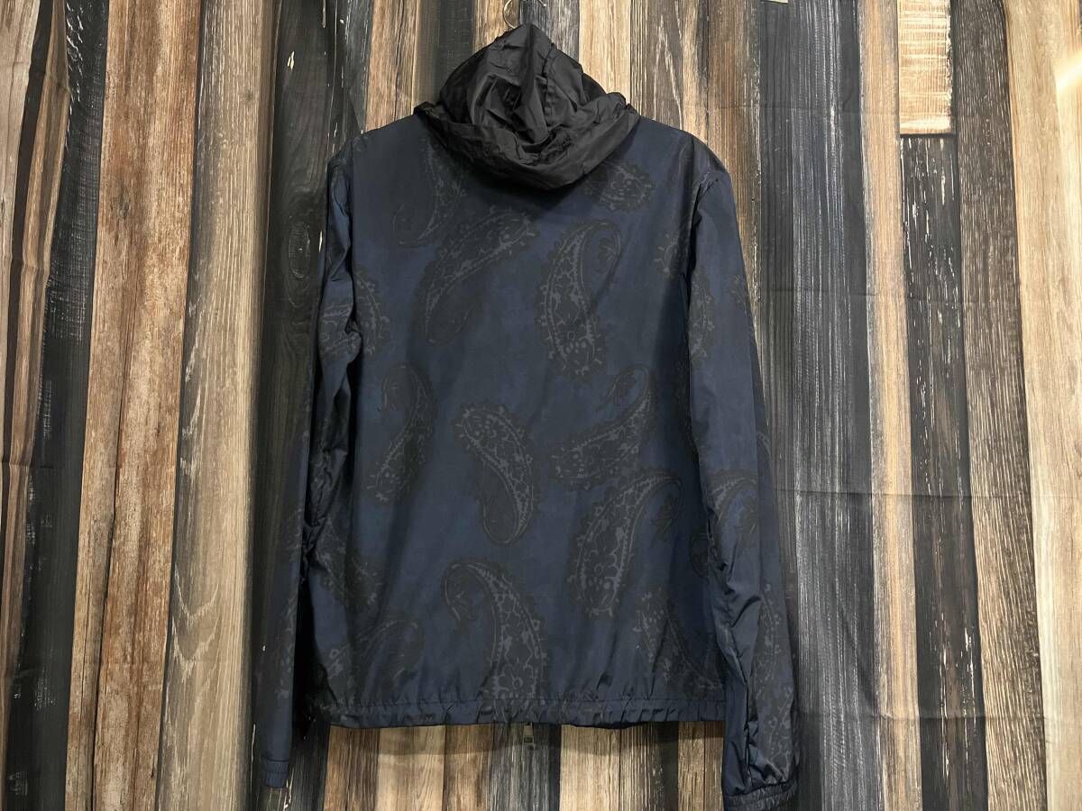 MONCLER モンクレール ナイロンジャケット ペイズリー柄 ネイビー 3