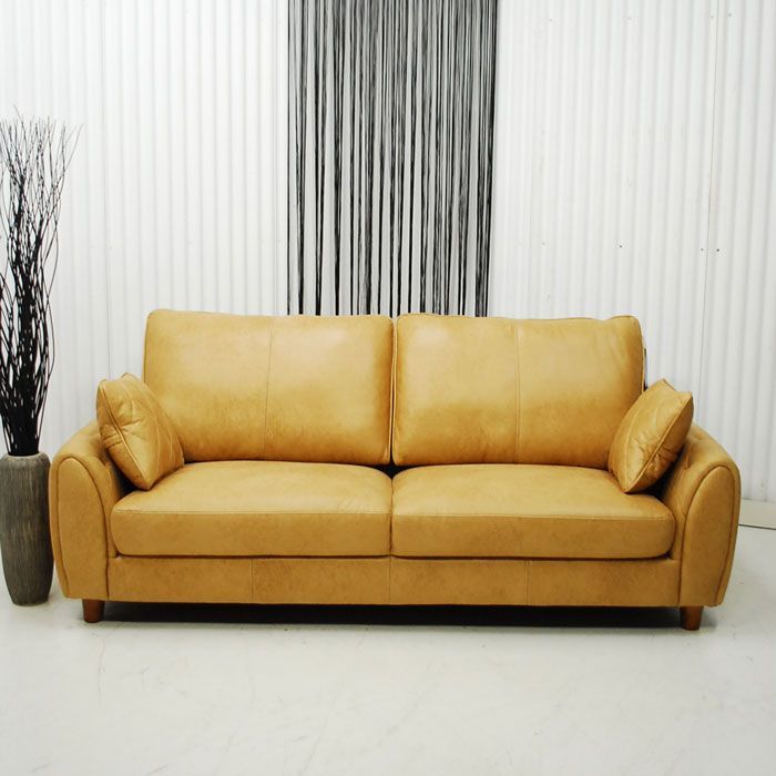 アウトレット 現品限り 一部 高品質 スタイリッシュモダンデザイン 北欧調 ３人掛けソファー ベージュ 220609-ヘンリー3 p