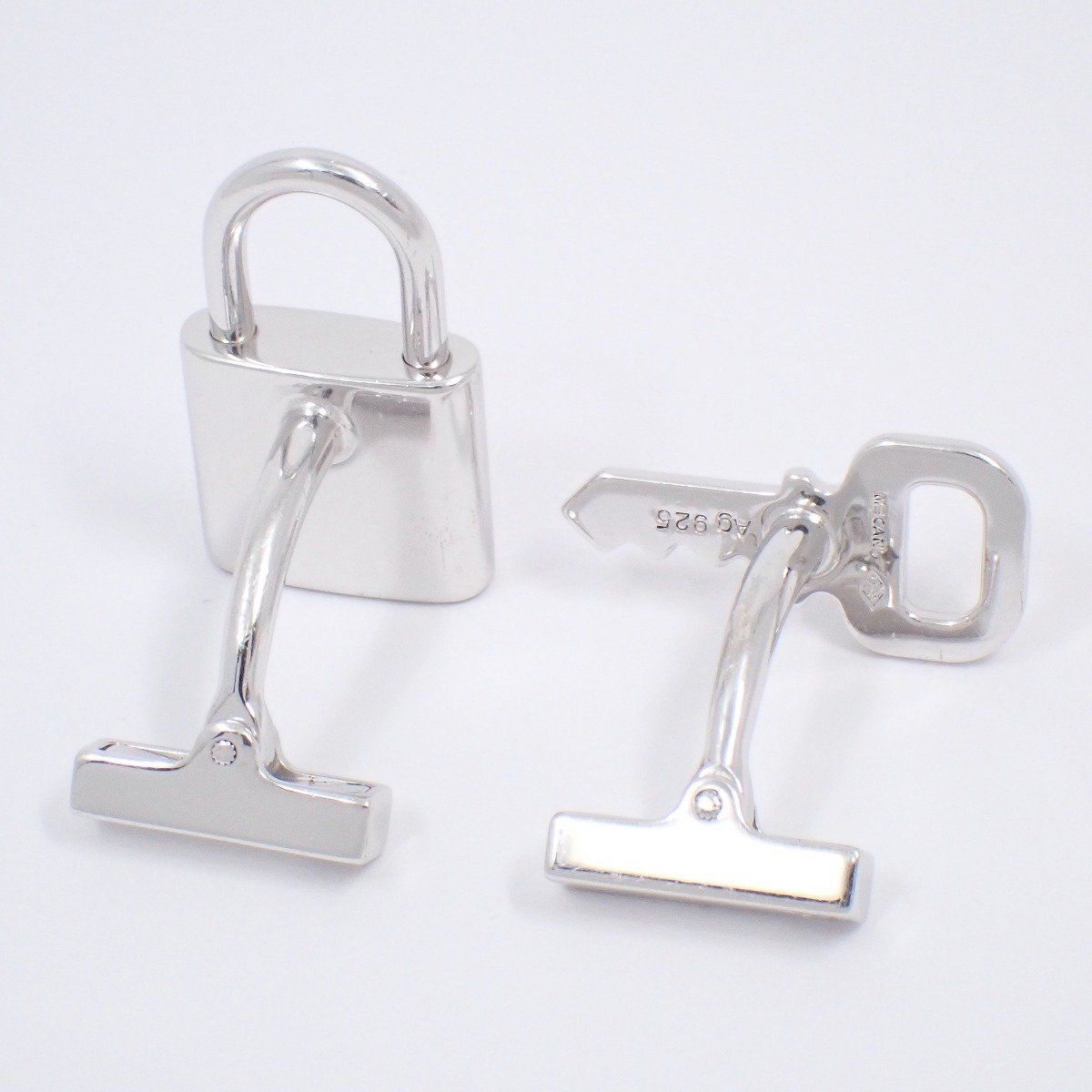 LOUIS VUITTON ルイヴィトン エ クレ カデナ キー ブトン ドゥ マンシェット カフス カフリンクス シルバー925 いおき質店