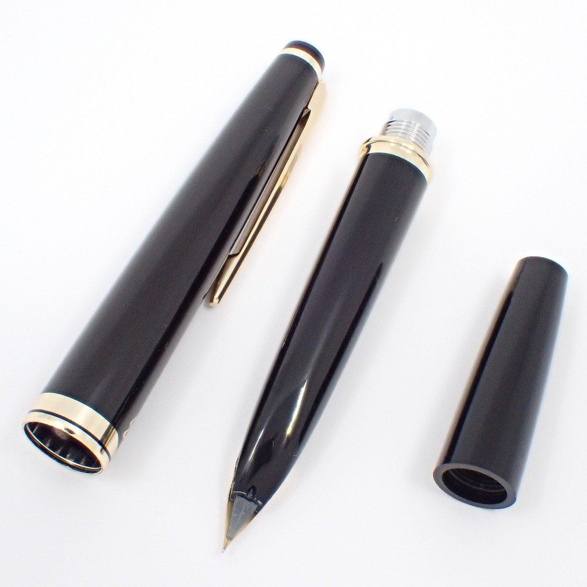 PILOT パイロット エリート 万年筆 18Kペン先 ショート軸 ブラック