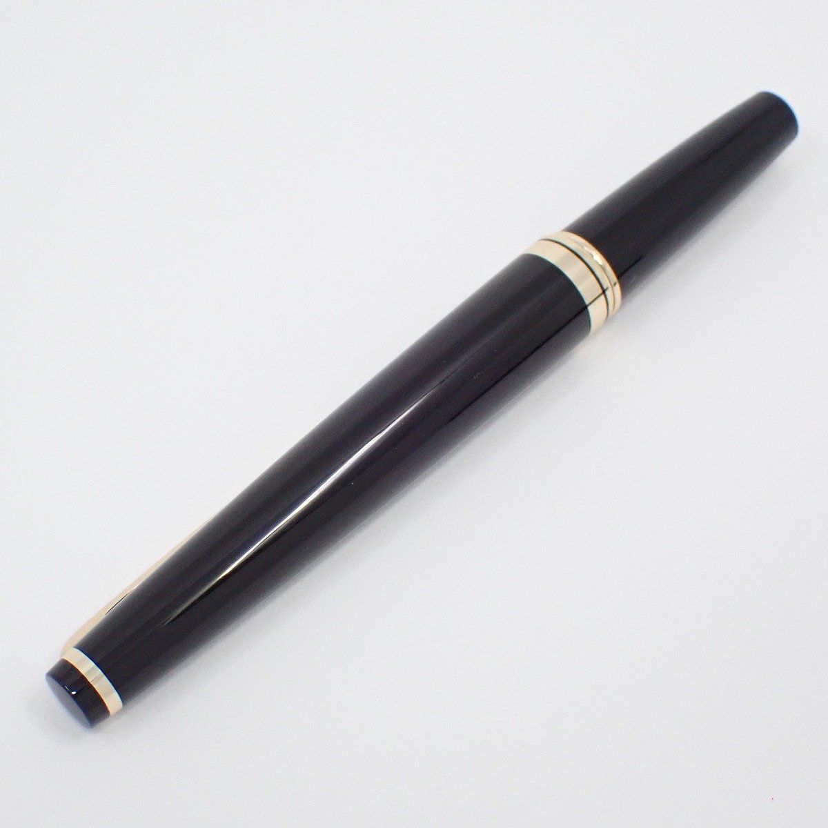 PILOT パイロット エリート 万年筆 18Kペン先 ショート軸 ブラック