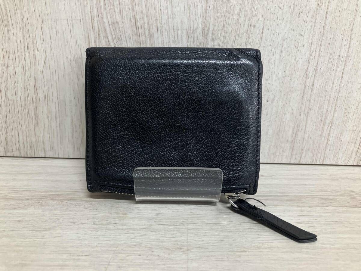 Maison Margiela メゾンマルジェラ 二つ折り財布 小銭入れあり カード 収納 ブラック 箱有り
