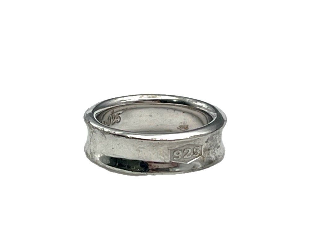 アウトレット ▽TIFFANY&Co ティファニー アトラスリング1837 シルバー