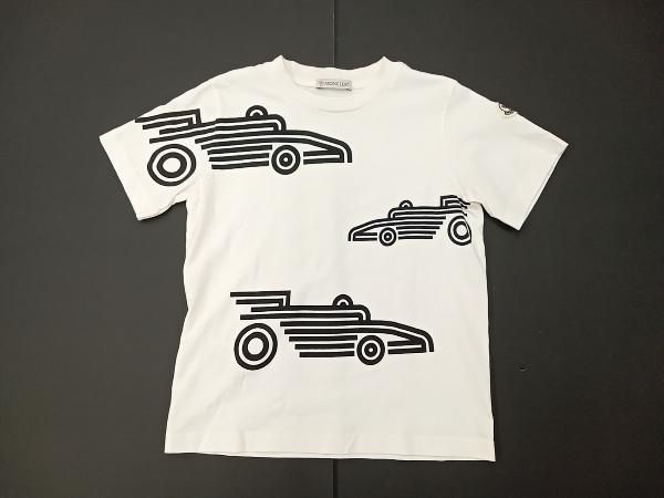 MONCLER モンクレール 半袖Tシャツ 2025 キッズ サイズ6 anni 115 cm オフホワイト 通年