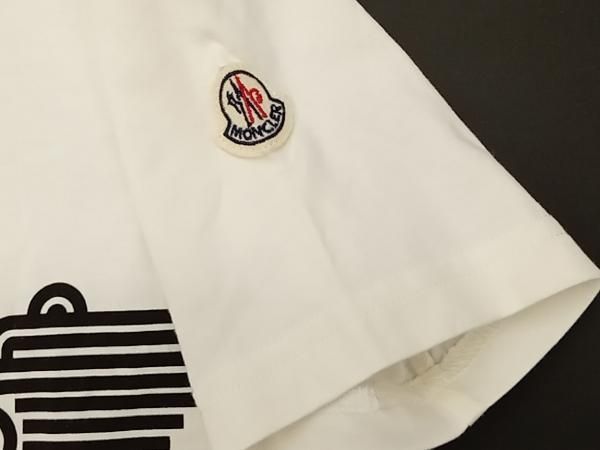 MONCLER モンクレール 半袖Tシャツ 2025 キッズ サイズ6 anni 115 cm オフホワイト 通年 Tシャツ トップス キッズ服(100cm~)