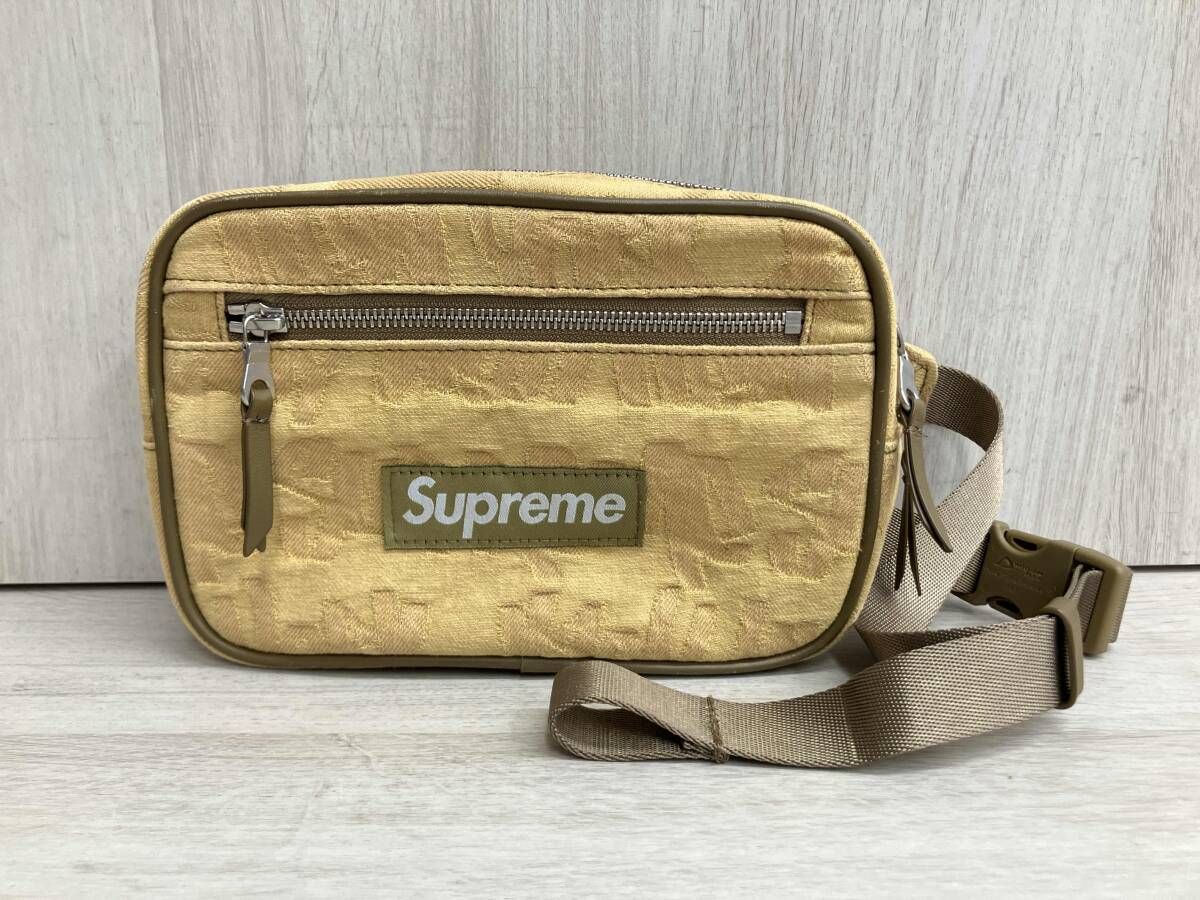 Supreme シュプリーム Fat Jacguard Denim Wsist Bag ウエストバッグ ボディバッグ メンズ