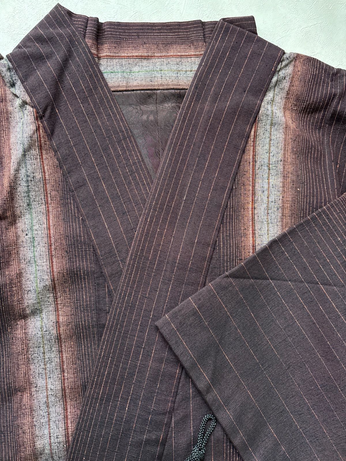 大人素敵 紬ロングコート