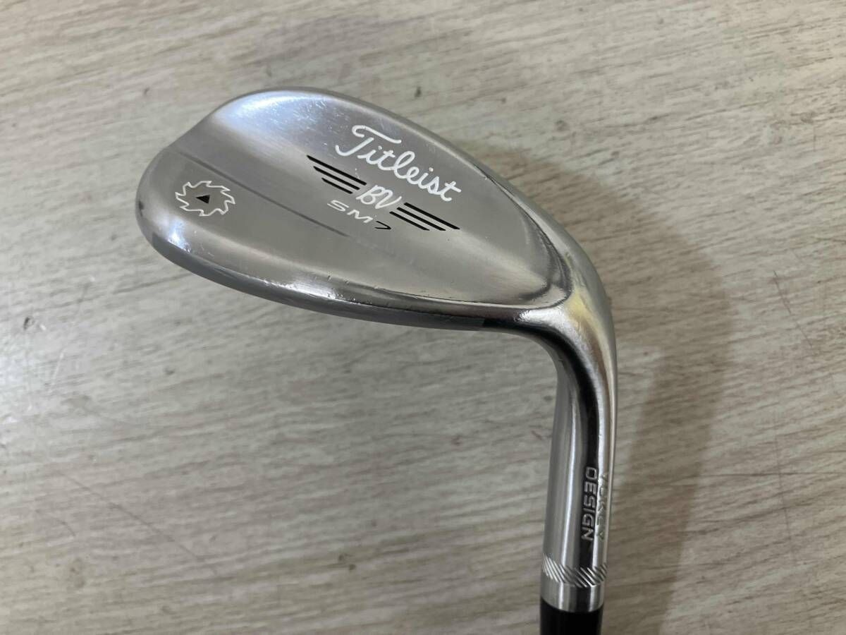 ウェッジ TITLEIST Vokey SM7 ツアークローム 60° 14K FLEX S N.S.PRO. MODEUS3 TOUR120 タイトリスト ゴルフ