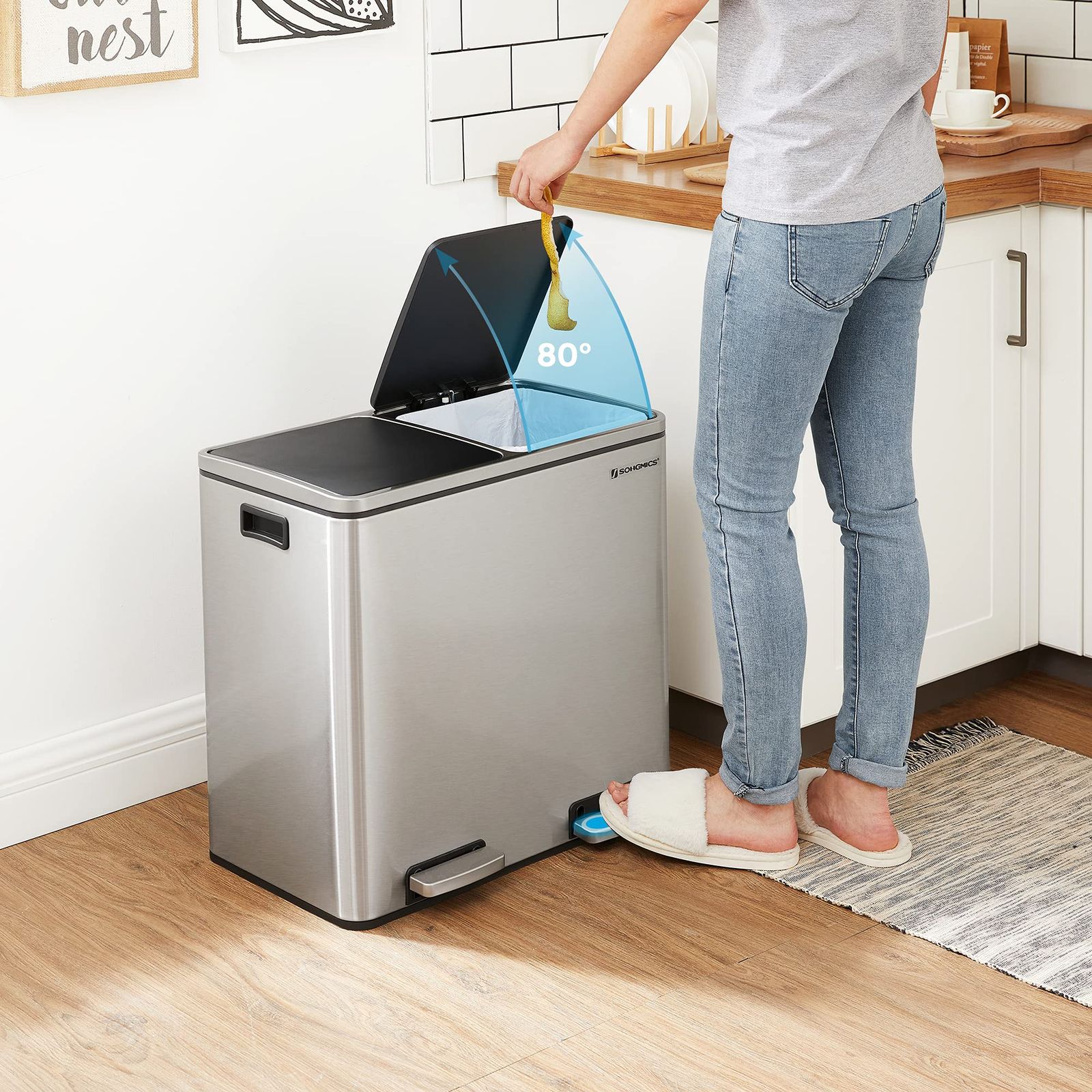 インナーバケット二つ ステンレス