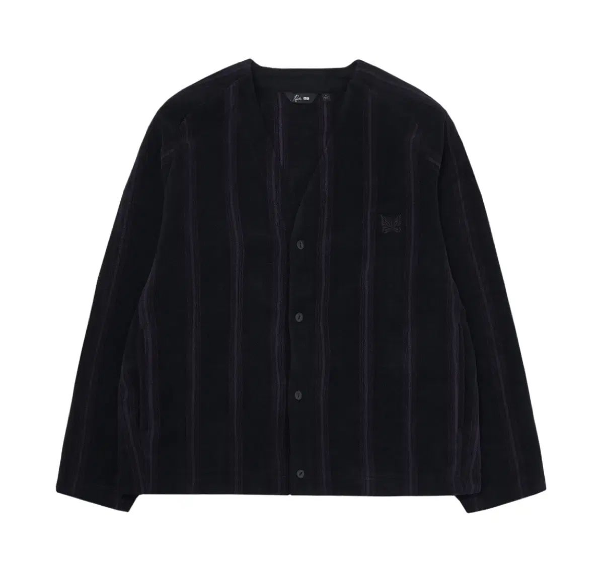 XL ユニクロ X ニードルズ オーバーサイズ カーディガン ブラック