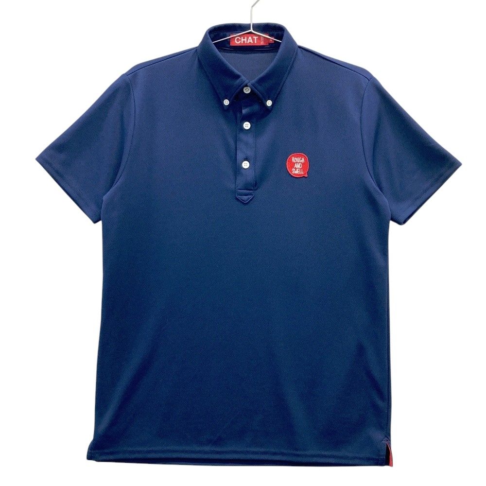 サイズ S ROUGH-SWELL ラフアンドスウェル ×CHAT 半袖ポロシャツ ネイビー系 240101547781 ゴルフウェア メンズ ストスト