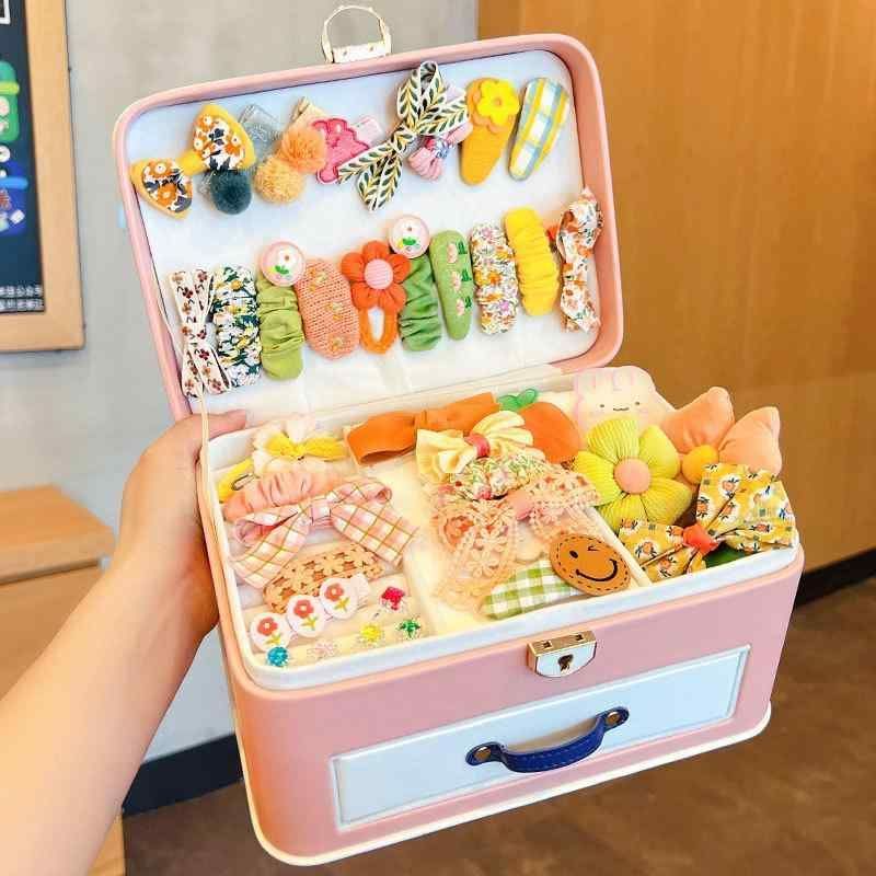 ヘア レディース ガールズ プリンセス ヘアクリップ ヘアゴム セット かわいい 森ガール バレッタ 髪飾り 髪留め 子ども 女の