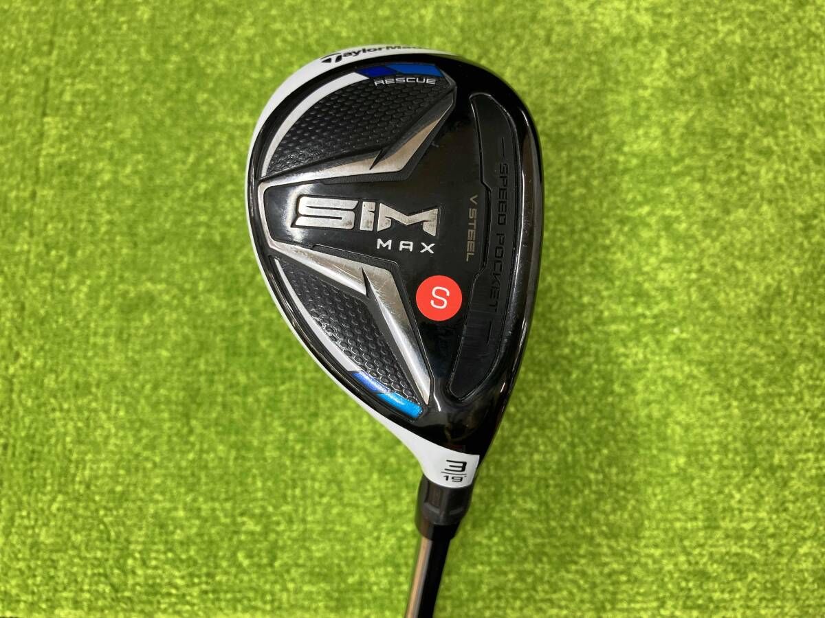 TaylorMade テーラーメイドSIM MAX ユーティリティ オリジナルシャフト フレックスS