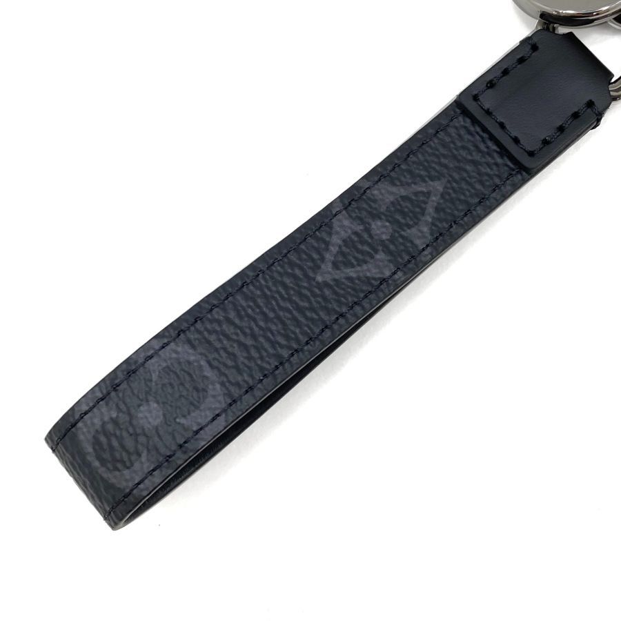 ルイヴィトン LOUIS VUITTON キーホルダー・ドラゴンヌ キーリング ストラップ ポルトクレ ドラゴンヌ モノグラム エクリプス M61950