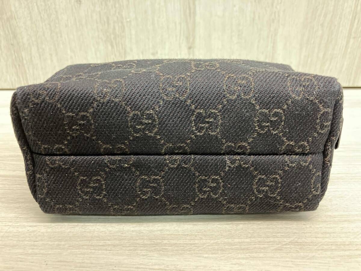  GUCCI GGキャンバス 29596 ポーチ ブラウン その他 小物