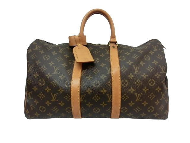 LOUIS VUITTON ルイヴィトン キーポル45 M41428 ボストンバッグ 旅行バッグ モノグラム ゴールド金具