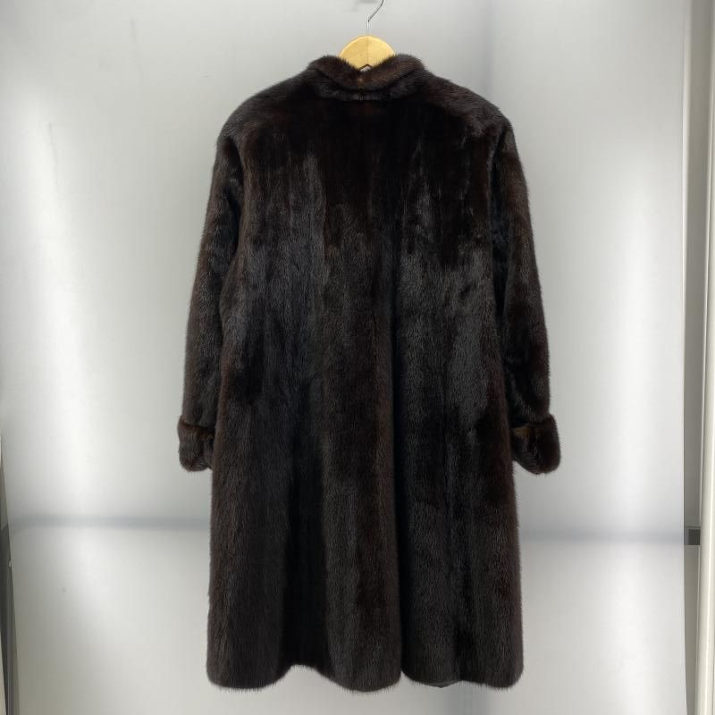 EMBA ミンク リアルファーコート ブラウン サイズ11 エンバ 24