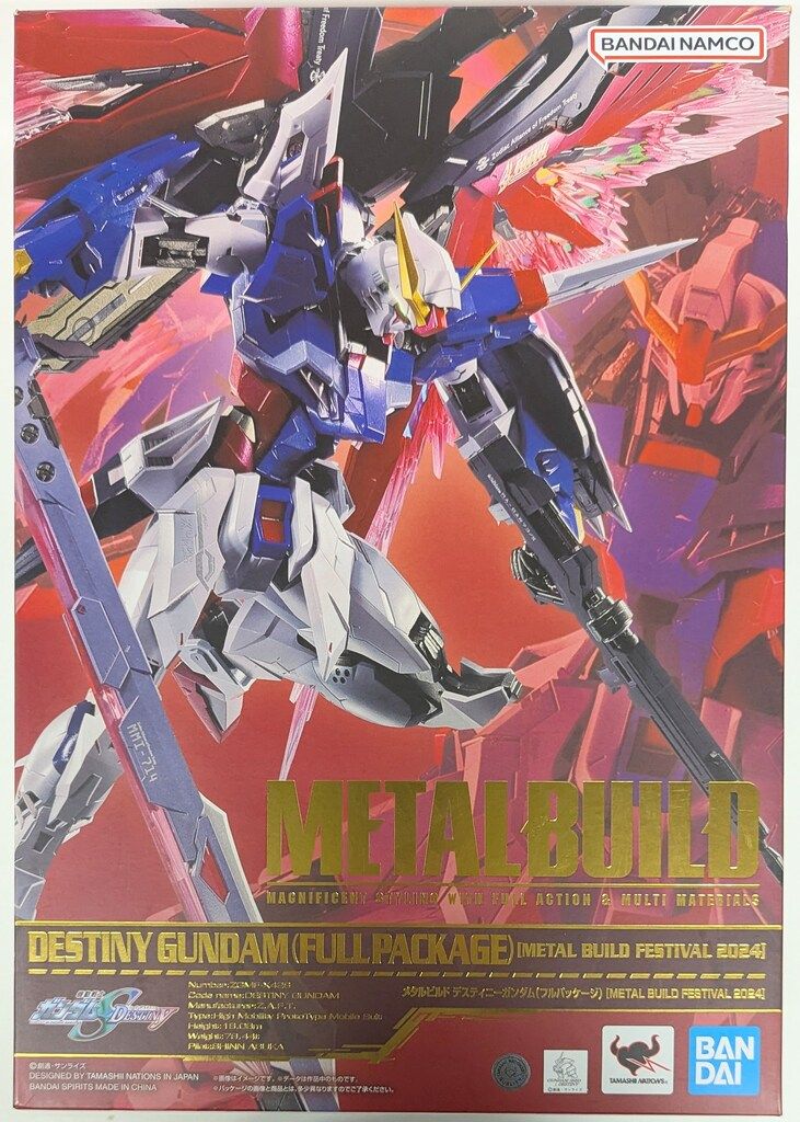 L BUILD FESTIVAL 2024 ガンダムSEEDセット BANDAI SPIRITS METAL BUILD 機動戦士ガンダムSEED DESTINY
