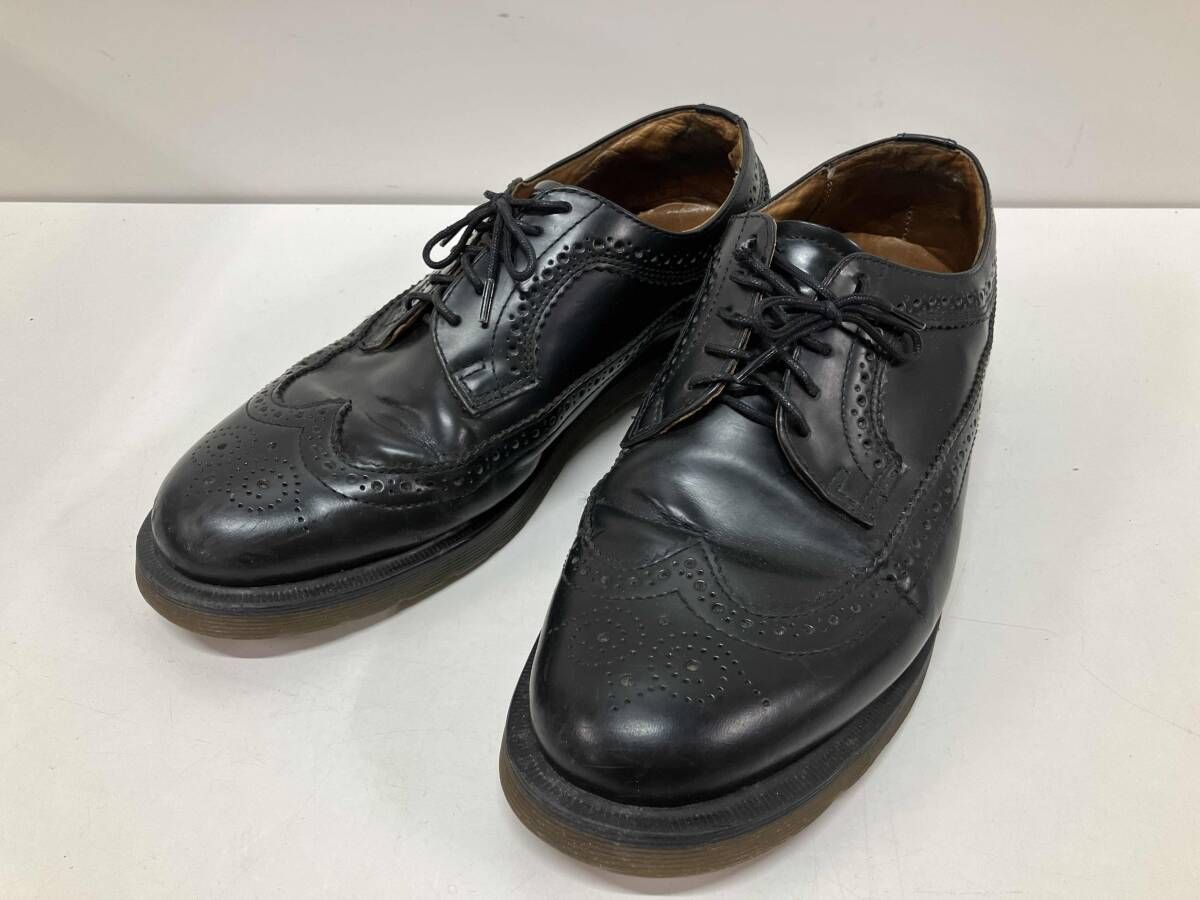 Dr.Martens ドクターマーチン 13844 ウイングチップ レザーシューズ ブラック UK9