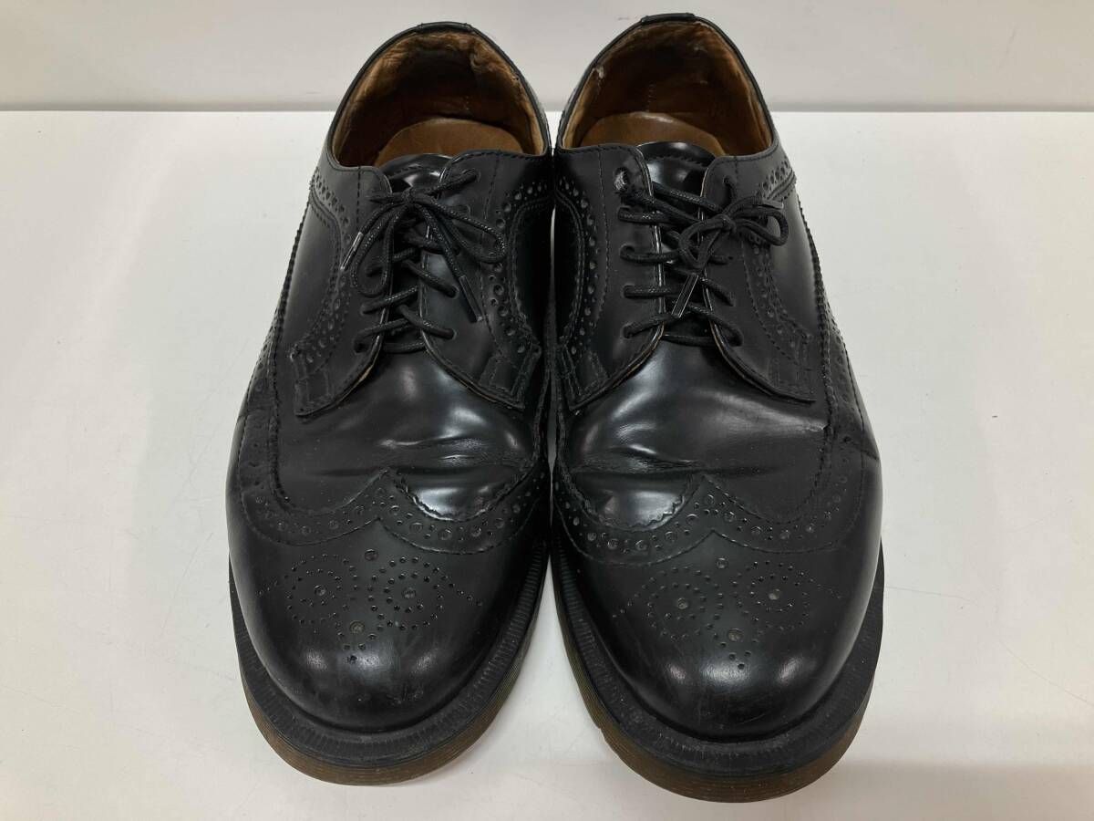 Dr.Martens ドクターマーチン 13844 ウイングチップ レザーシューズ ブラック UK9