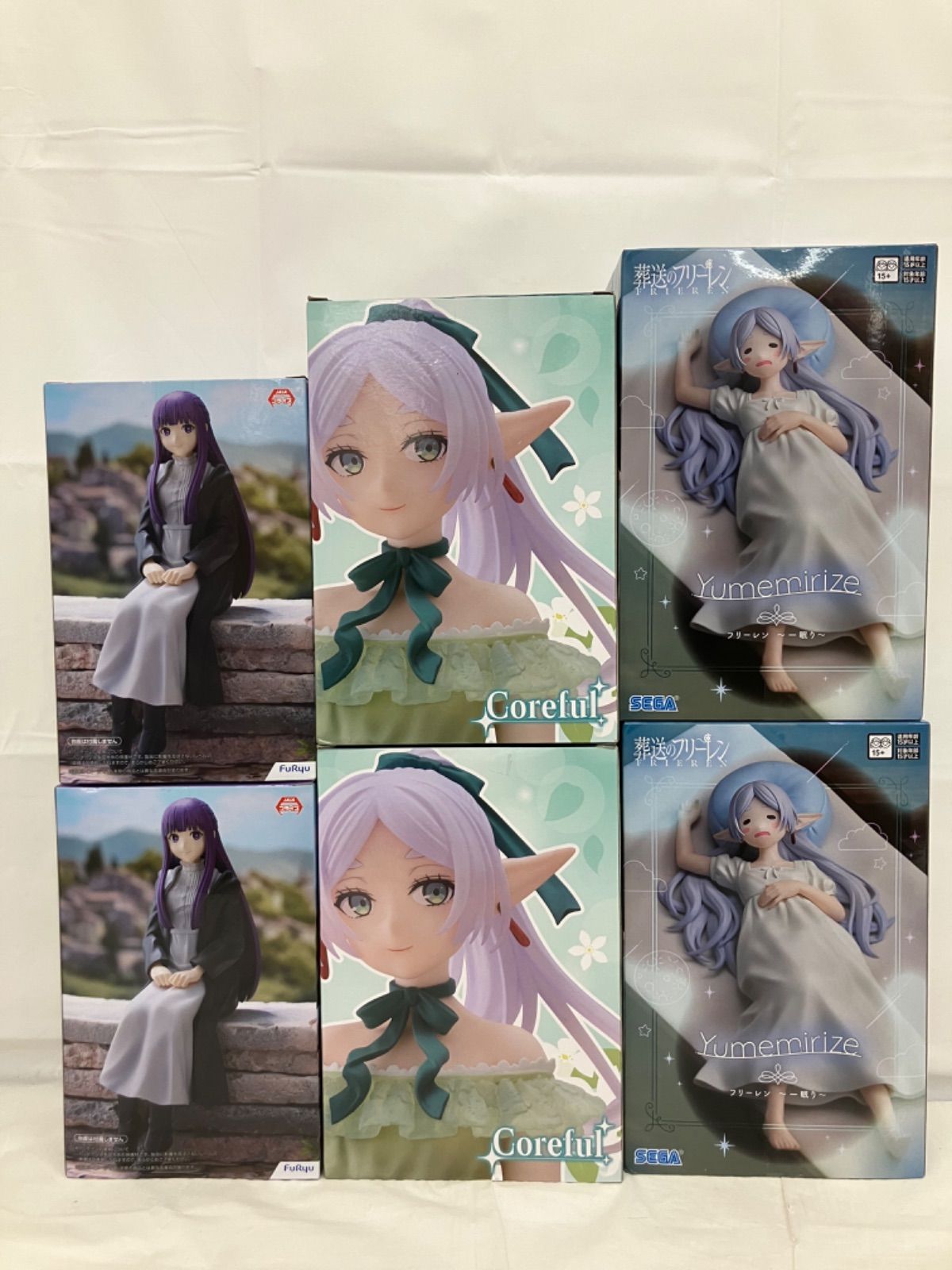 葬送のフリーレン フェルン フィギュア 一眠り Coreful ドレス 未開封 葬送のフリーレン Coreful フィギュア フリーレン ドレスver