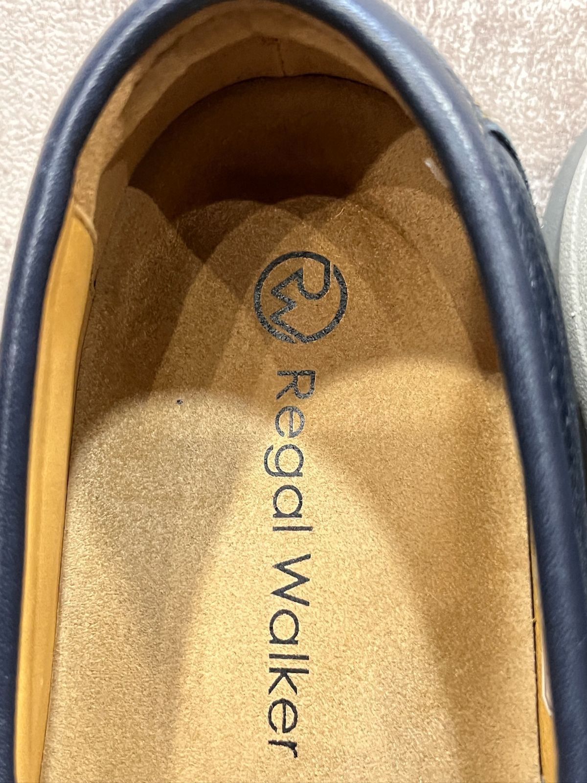 Regal Walker 鹿革 ディアスキン ローファー ネイビー 274W 24cm 日本 
