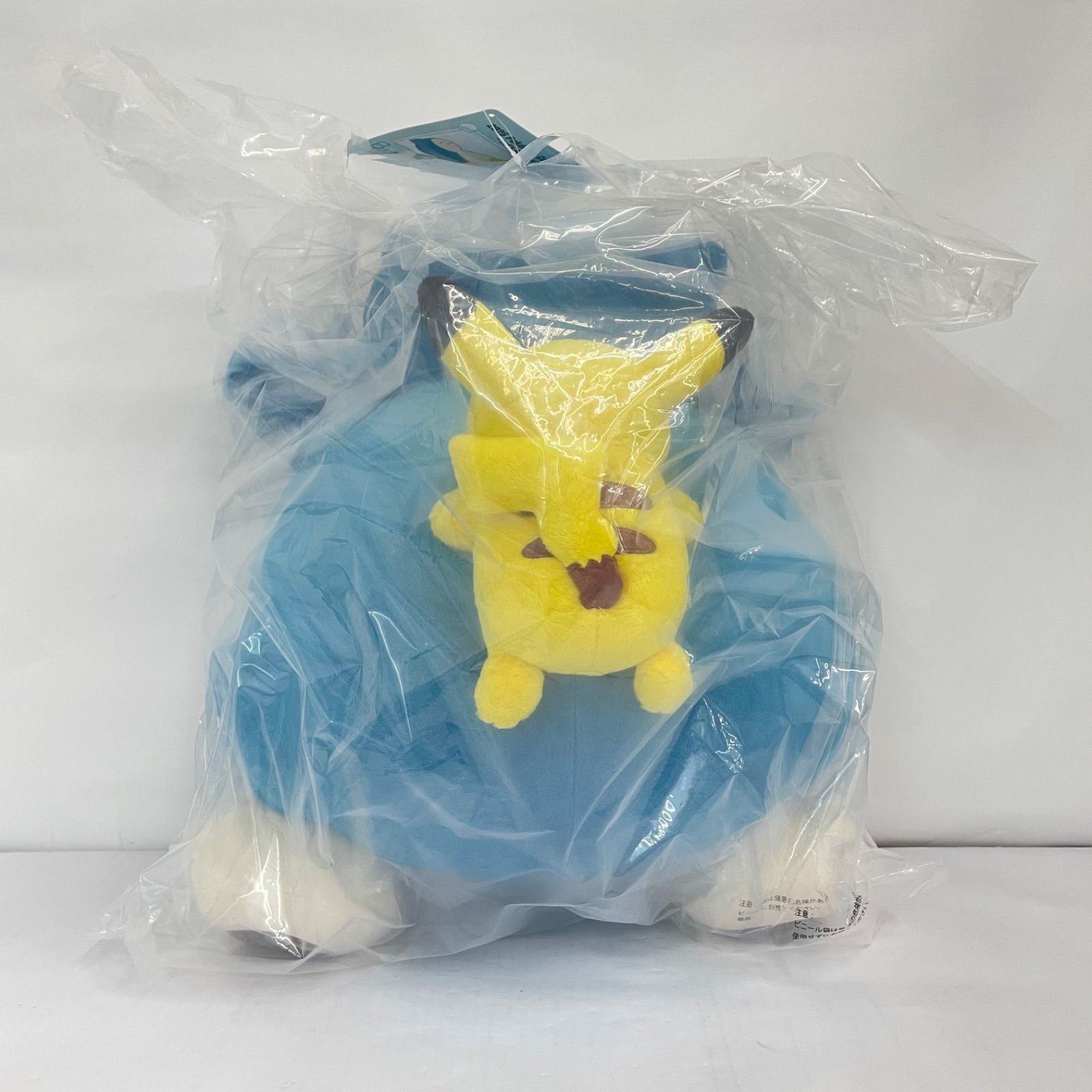 瀬戸店】未開封 ポケモン 一番くじ B賞 カビゴン＆ピカチュウ