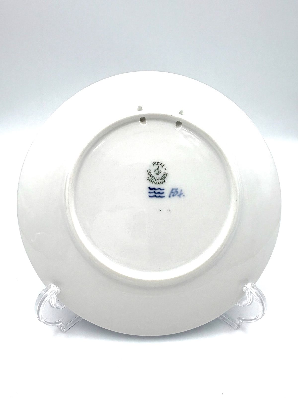 ROYAL COPENHAGEN ロイヤルコペンハーゲン イヤープレート 1935年 Fishing Boat of Kronborg Castle クロンボー城沖の漁船