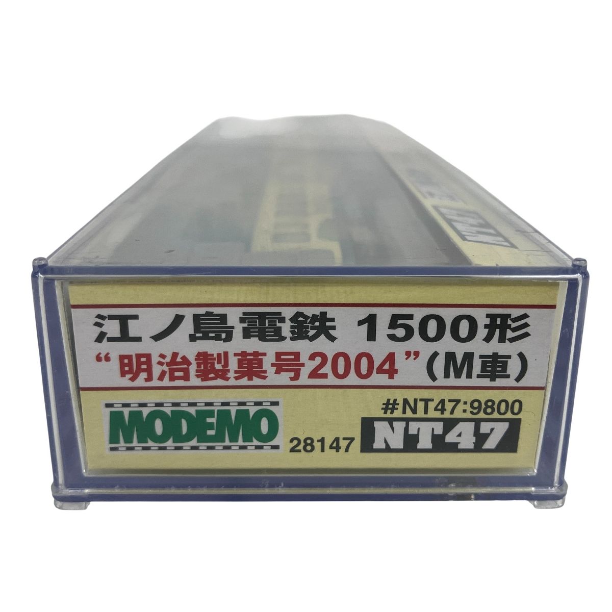 MODEMO 28147 NT47 江ノ島電鉄 1500形 明治製菓号2004 (M車) 中古