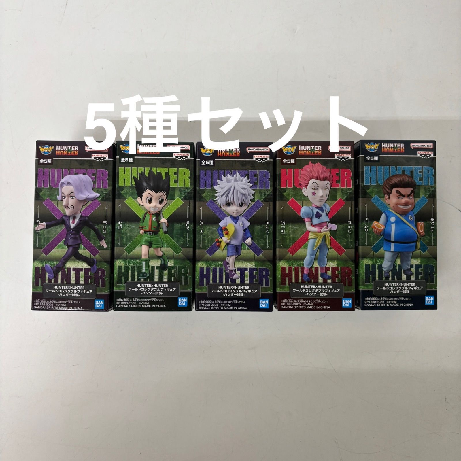 未開封 HUNTER×HUNTER ワールドコレクタブルフィギュア ハンター試験