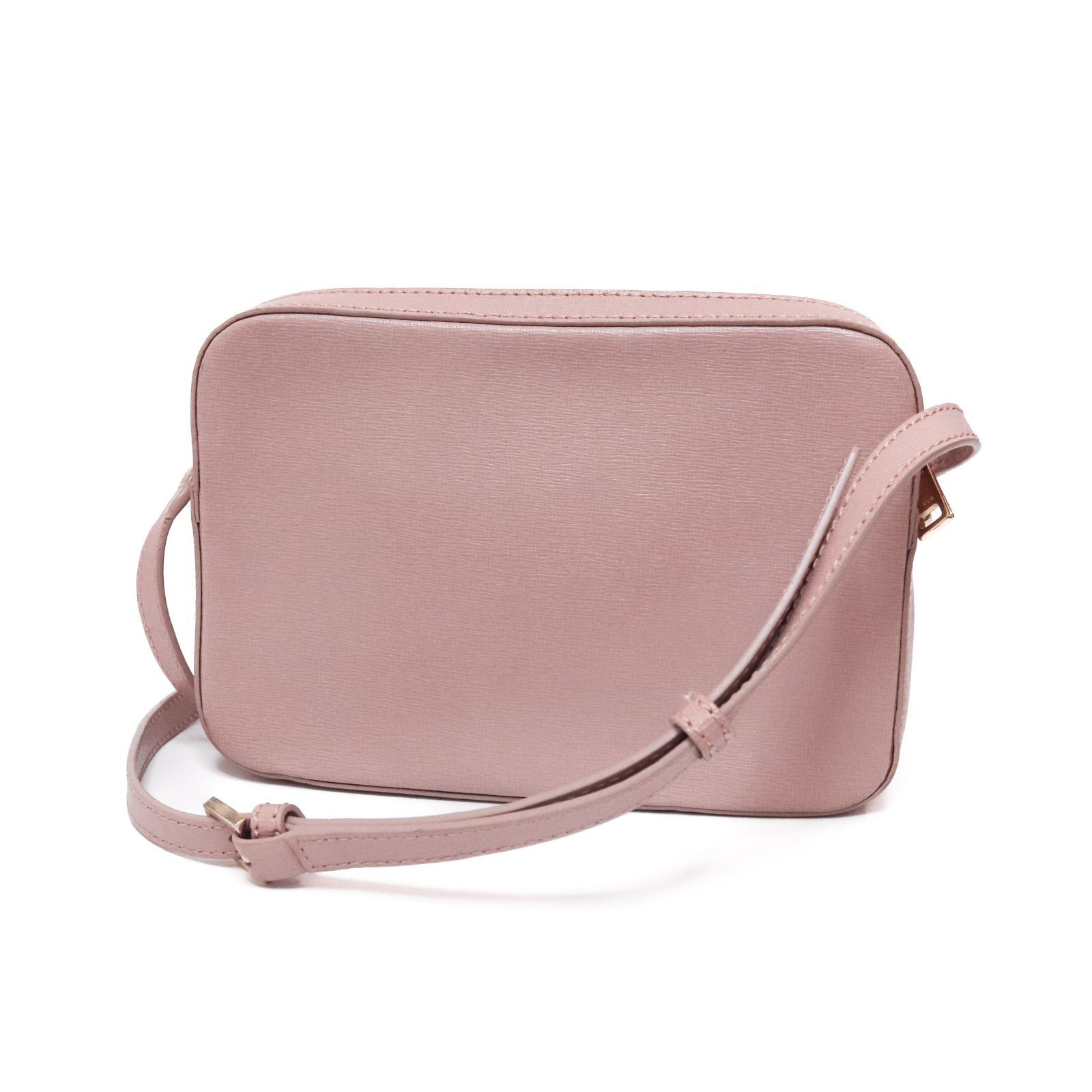 専用 FURLA リリー ピンク メトロポリス ミニ チェーンショルダー 