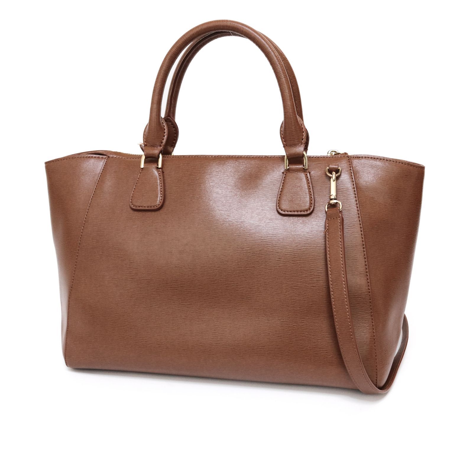 ラルフローレン ブラウン レザートートバッグ ラルフローレン 2way ショルダーバッグ ハンドバッグ 茶 ブラウン