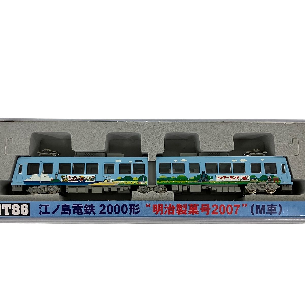 MODEMO 28186 NT 86 江ノ島電鉄 2000形 明治製菓号2007 M車