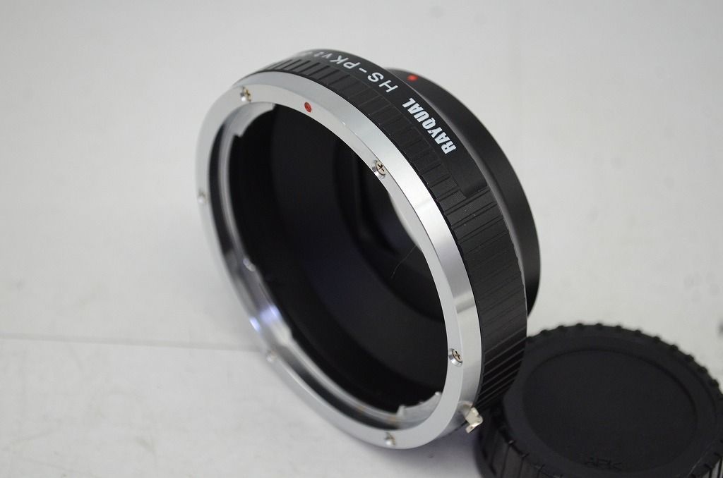 RAYQUAL HS-PK V2 HASSELBLAD ハッセルブラッド Vマウントレンズ - PENTAX ペンタックス Kマウントボディ 251015y