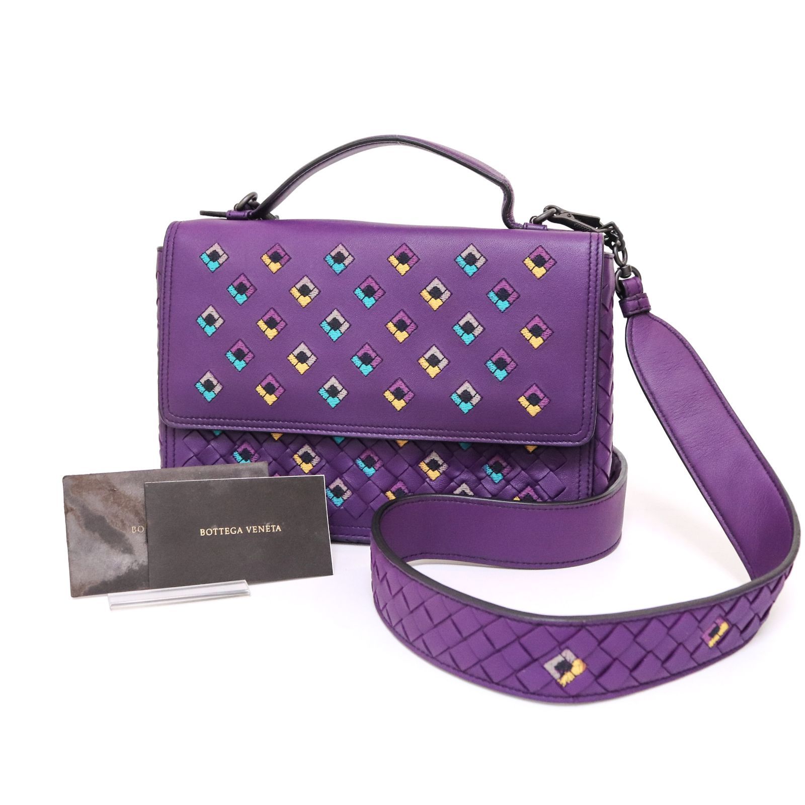 ボッテガヴェネタ ショルダーバッグ カメラバッグ イントレチャート